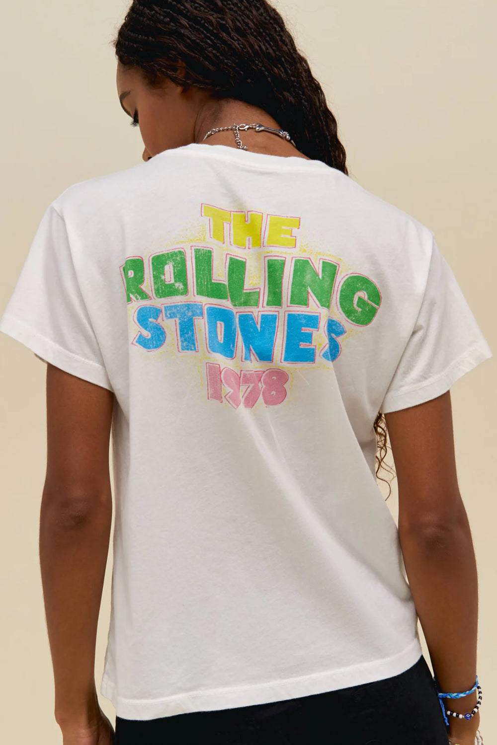 The Rolling Stones Tシャツ Lサイズ ギタリスト World Tour Dragon '78 T-Shirt - The Rolling Stones