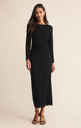 Aurora Lace Cropped Long Sleeve