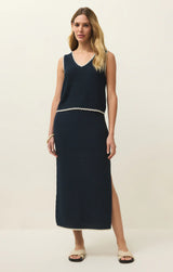 Yessenia Whipstitch Skirt Eclipse