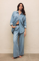 MIA LOOSE WIDE LEG DENIM PANT