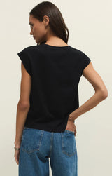 Camino Jersey Top True Black