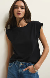 Camino Jersey Top True Black