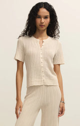 Starboard Crochet Top Linen