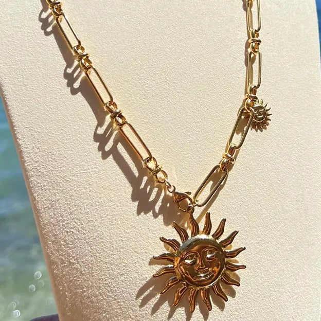 Sea & Sun Charm Necklace
