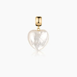 Gemma Mother of Pearl Heart Choker Necklace