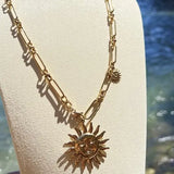 Sea & Sun Charm Necklace