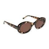 LAINEY ESPRESSO TORTOISE + BROWN
