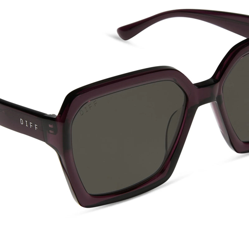 Sloane Aubergine + Grey