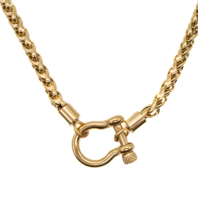 Carabiner Horse Bit Necklace