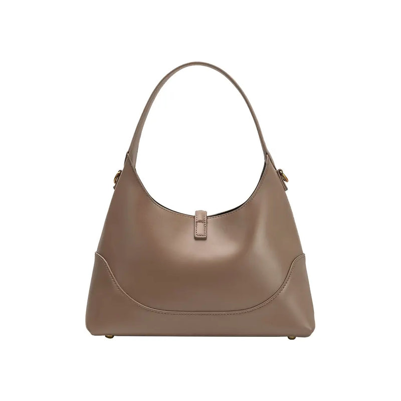 Caroline Taupe Shoulder Bag