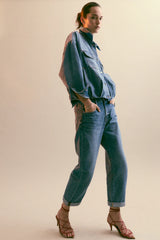 Donny Rolled Hem Boyfriend Jean