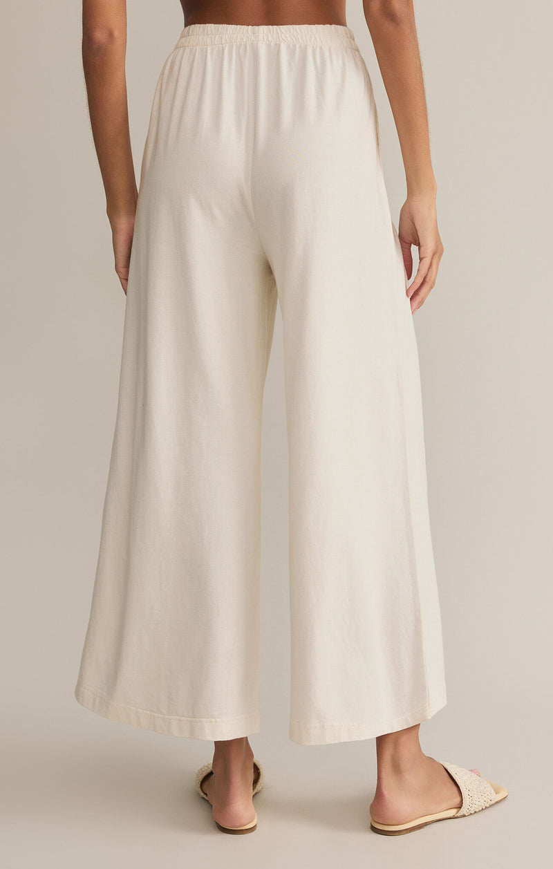 Scout Jersey Flare Pant in Sea Salt