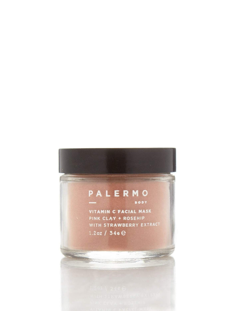 Vitamin C Facial Mask with French Pink Clay + Rosehip