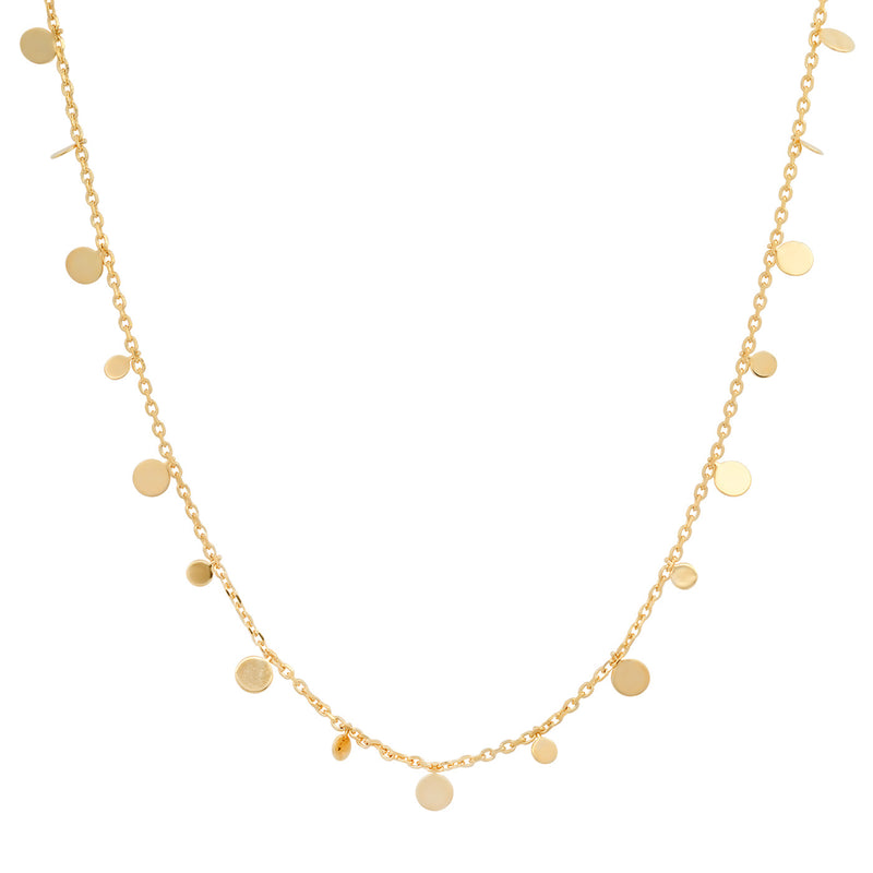 Gold Vermeil Chain with Discs
