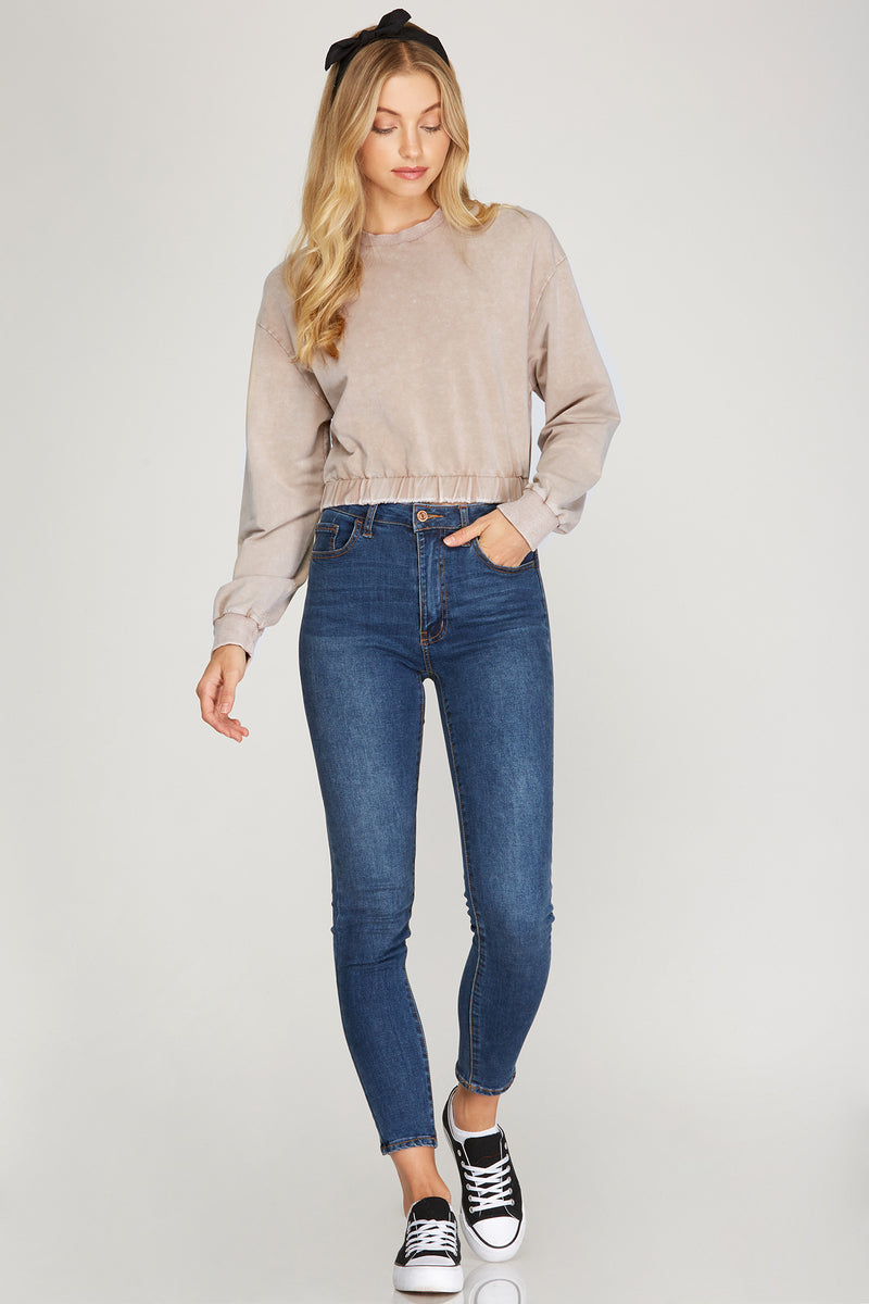 Knit Washed Top