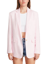 LINEN ON THE EDGE BLAZER