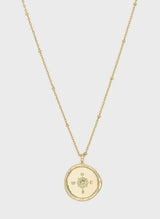 Compass Coin Necklace - Traveling Chic Boutique, VA
