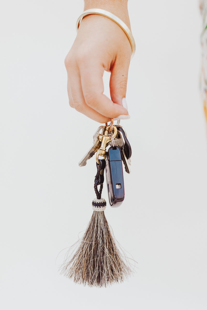 Horse Hair Keychain - Traveling Chic Boutique, VA