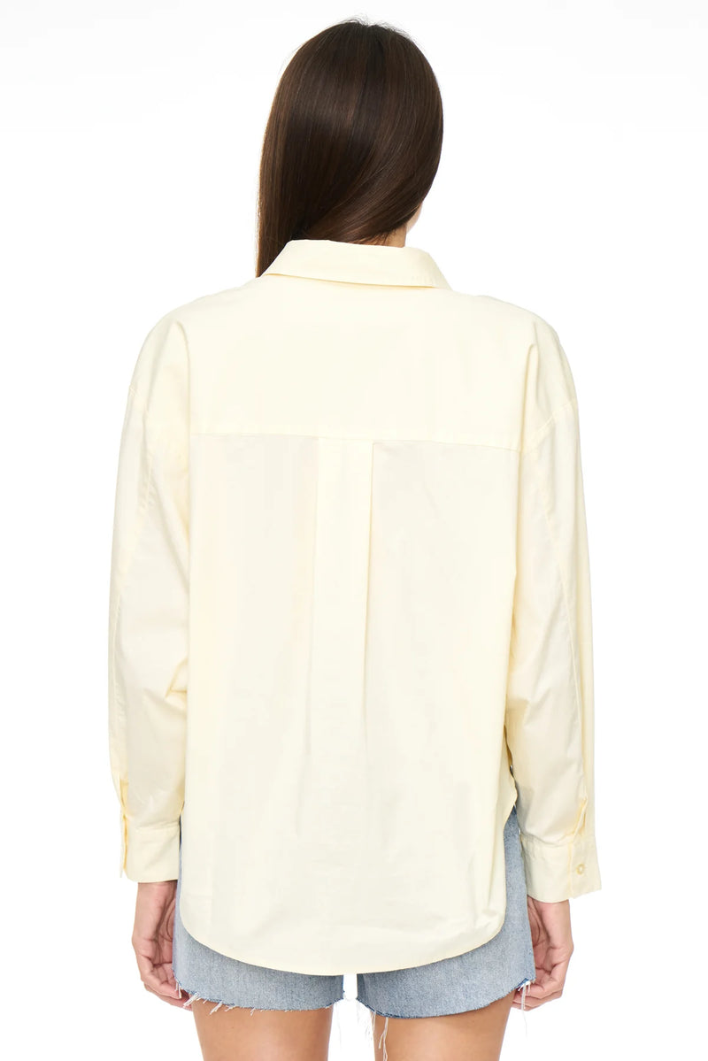 Sloane Oversized Button Down Butter
