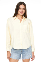 Sloane Oversized Button Down Butter