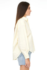 Sloane Oversized Button Down Butter
