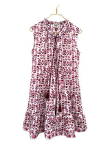 Blossom Cap Sleeve Mini Ruffle Dress