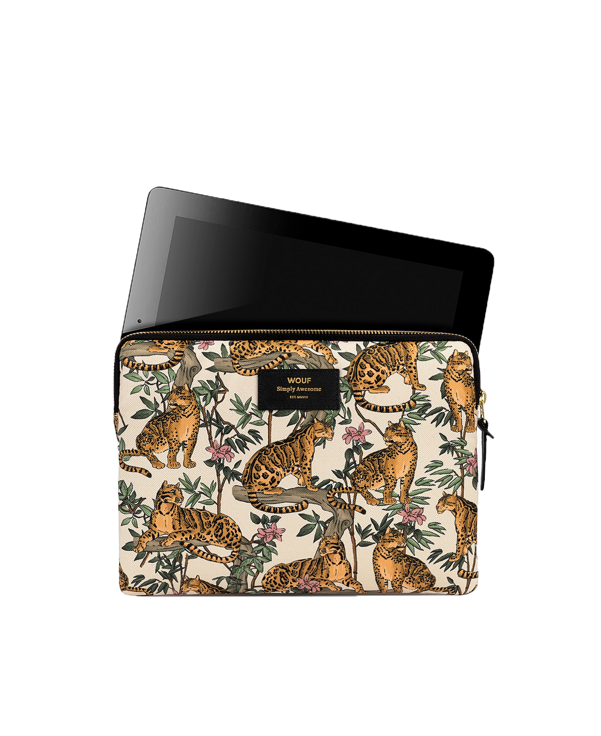 WOUF　iPad Sleeve アイパッド　スリーブ　ケース 楽天市場】【WOUF】 iPad/ タブレットスリーブ 【Aida】 花柄