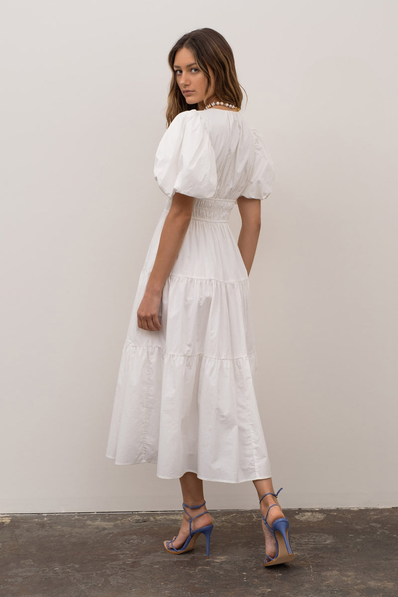 Reeves Bubble Sleeve Dress